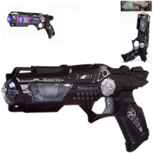 Бластер ABtoys Космобластер черный со световыми и звуковыми эффектами Бластер ABtoys Космобластер черный со световыми и звуковыми эффектами