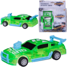 Машинка Abtoys разбивающаяся инерционная зеленая 1:32 Машинка Abtoys разбивающаяся инерционная зеленая 1:32