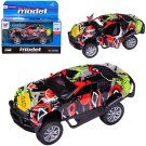 Машинка Junfa Джип граффити1:32 металлический с открывающимися дверцами инерционный, модель 3 (зелено-черно-красно-белый) Машинка Junfa Джип граффити1:32 металлический с открывающимися дверцами инерционный, модель 3 (зелено-черно-красно-белый)