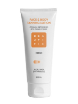 BEAUTIFIC Face&Body Tanning Lotion Лосьон-автозагар для тела 200 мл BEAUTIFIC Face&Body Tanning Lotion Лосьон-автозагар для тела 200 мл