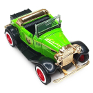 Машинка НОРДПЛАСТ Ретро-автомобиль кузов кабриолет зеленый Машинка НОРДПЛАСТ Ретро-автомобиль кузов кабриолет зеленый
