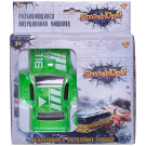 Машинка Abtoys разбивающаяся инерционная зеленая 1:32 Машинка Abtoys разбивающаяся инерционная зеленая 1:32
